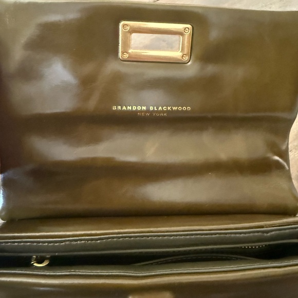 Brandon Blackwood Yuta in Green Oil Leather - Picture 3 of 3